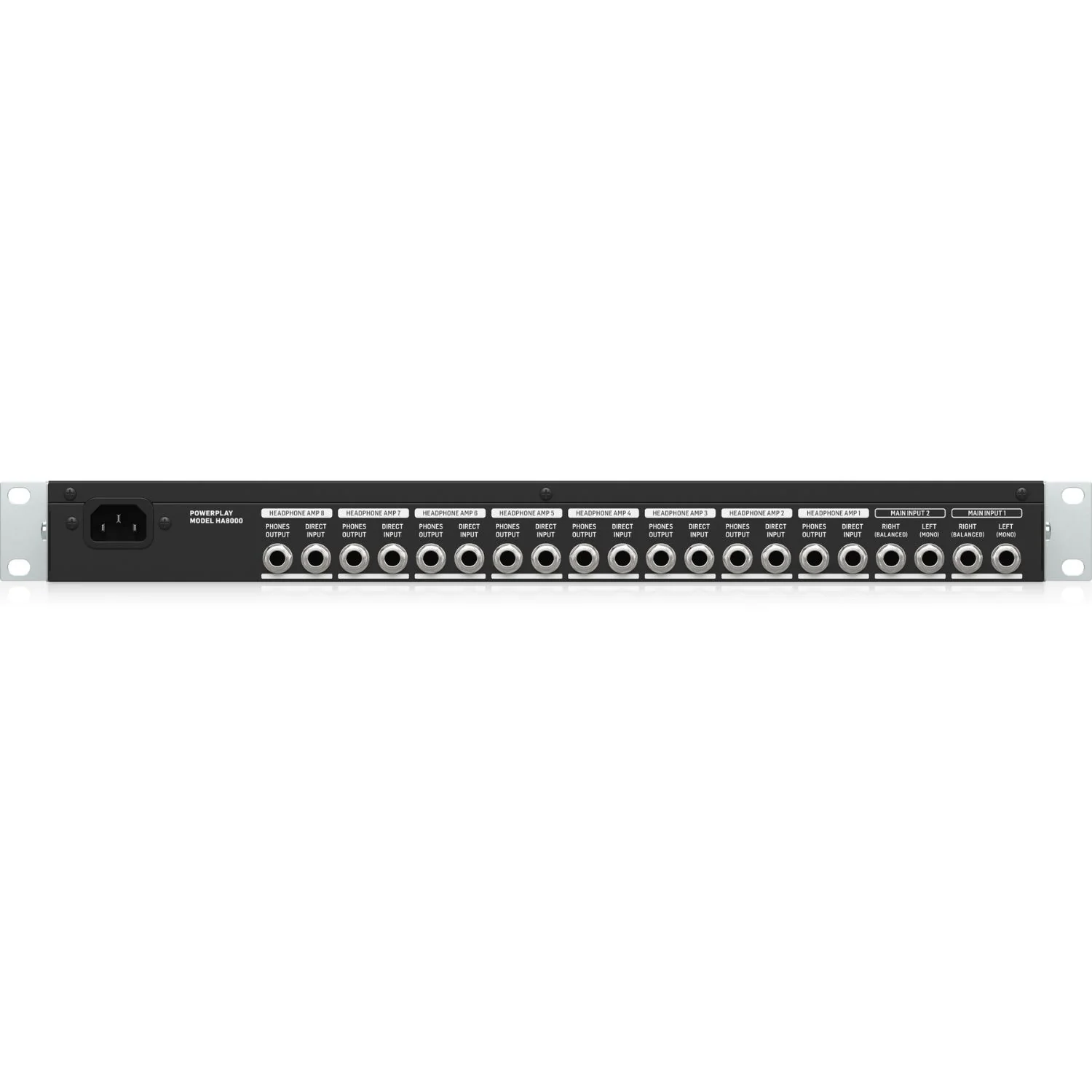 Behringer Powerplay HA8000 V2 8-Channel High-Power Headphone Amplifier - Image 5