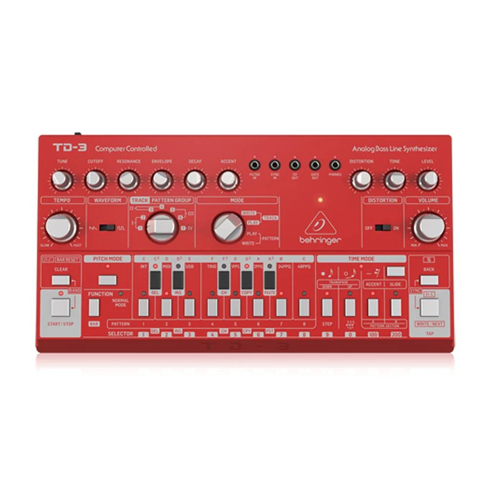 Behringer TD-3 16 Step Analog Bass Line Synthesizer