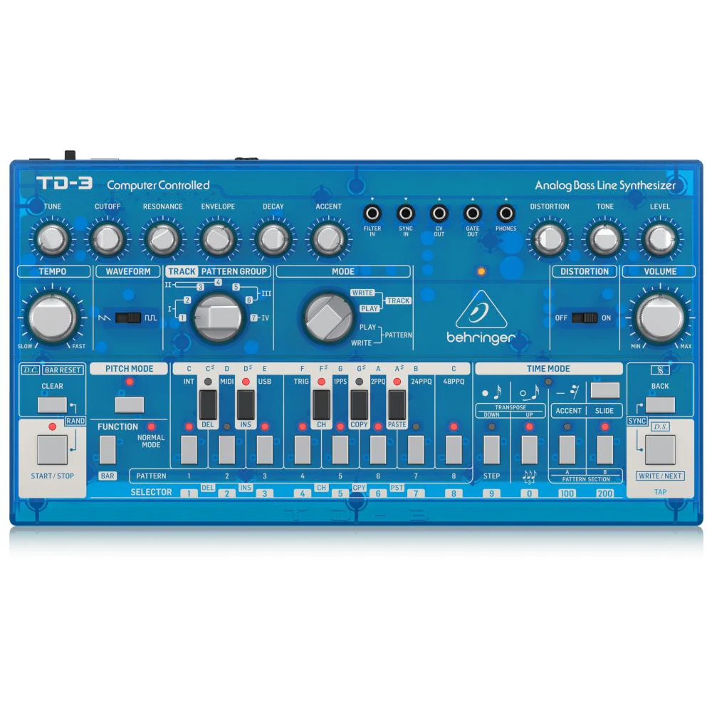 Behringer TD-3 16 Step Analog Bass Line Synthesizer - Image 16