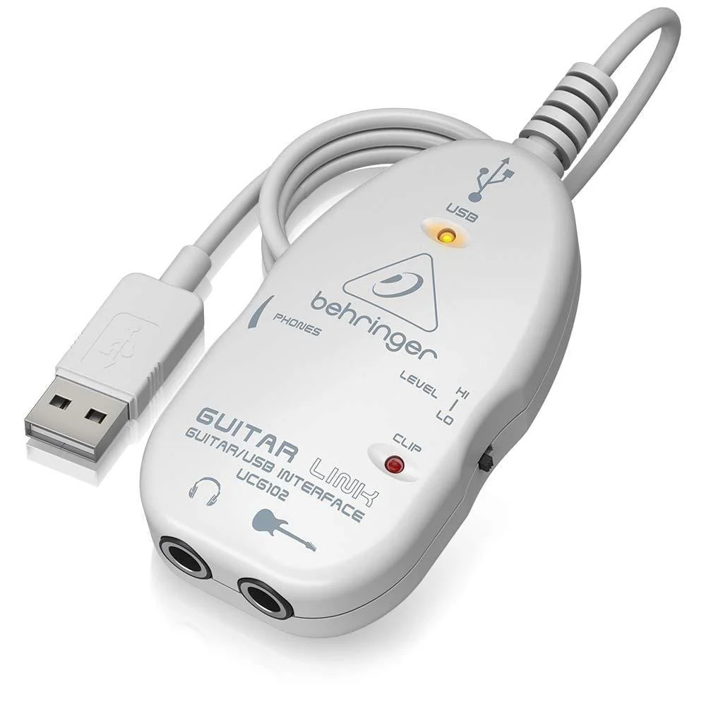 Behringer UCG102 Guitar-to-USB Audio Interface - Image 4