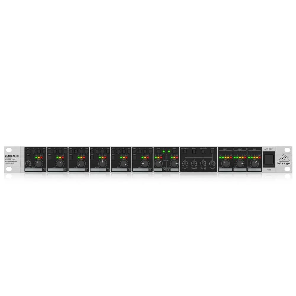 Behringer ZMX8210 V2 8 Channel 3 Bus Powered Mixer