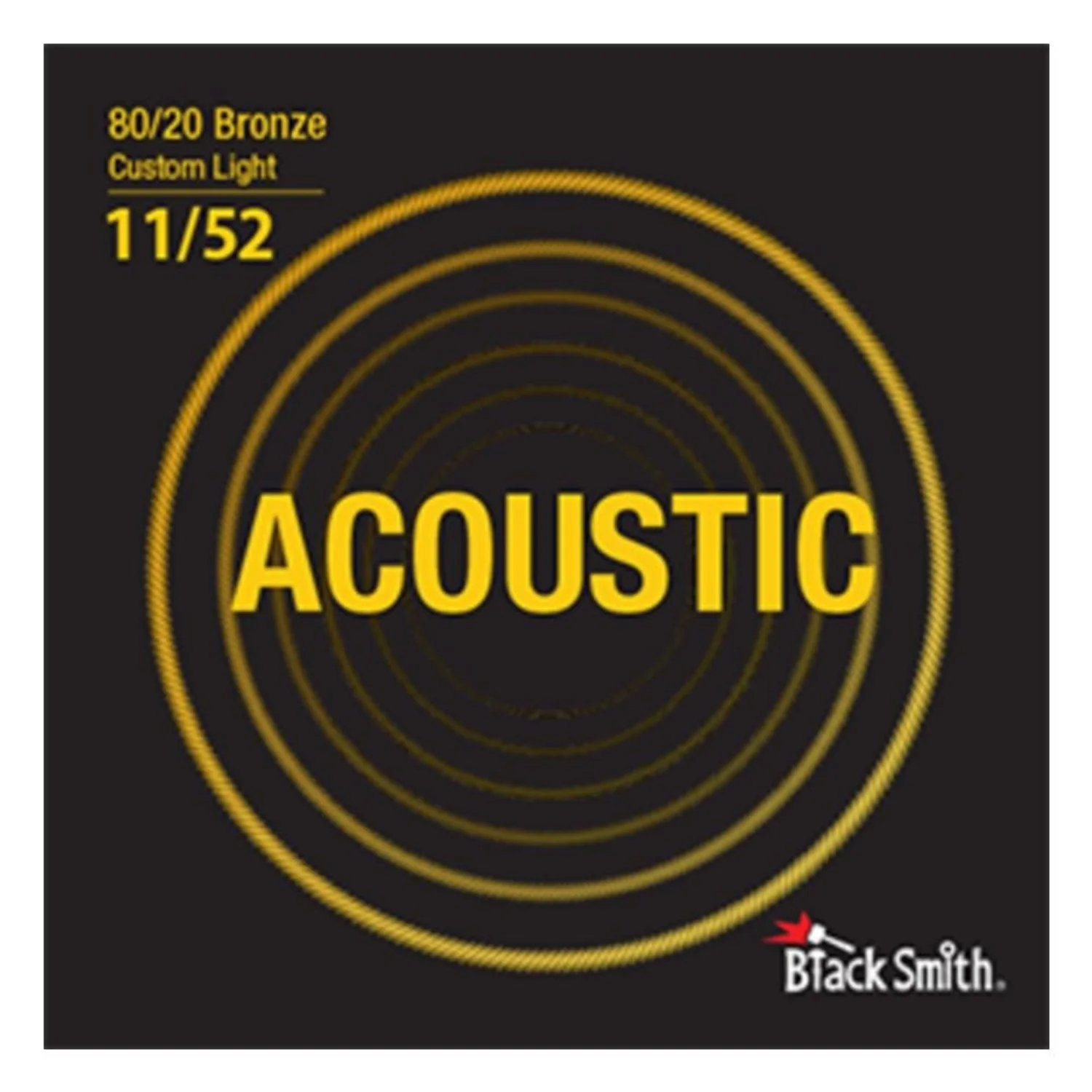 Black Smith 80 / 20 Bronze Acoustic Guitar Strings - Image 3
