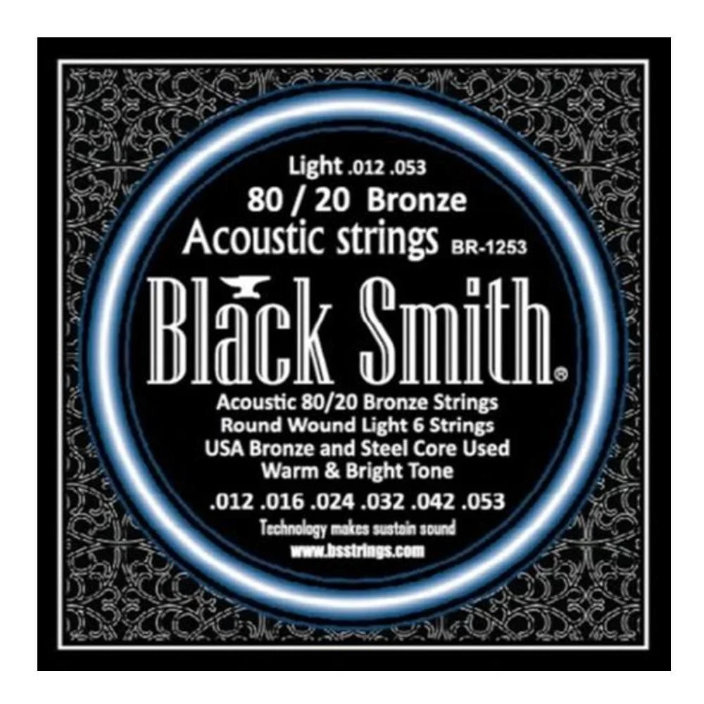 Black Smith 80 / 20 Bronze Acoustic Guitar Strings - Image 4