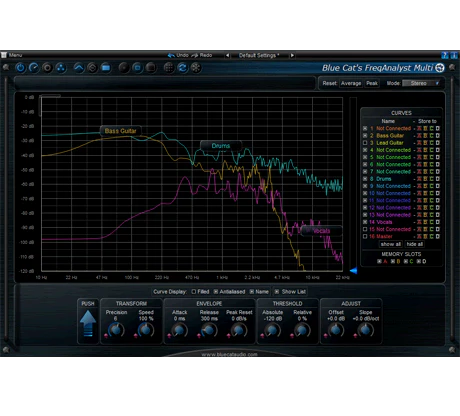 Blue Cat FreqAnalystMulti Frequency Analyzer – Professional Audio Software & Plugin - Image 2