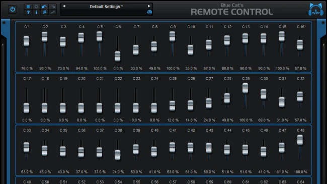 Blue Cat Remote Control MIDI Controller – Professional Audio Software & Plugin - Image 5