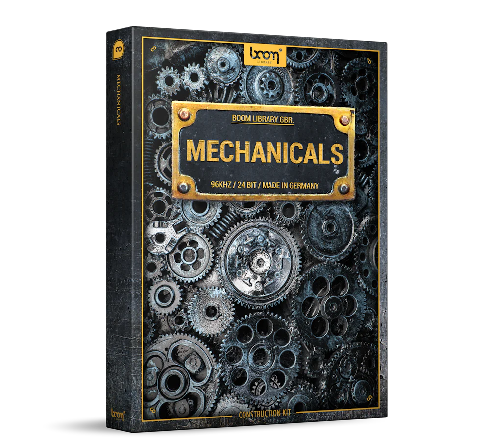 Boom Mechanicals CK: Industrial Machine Sounds – Professional Audio Software & Plugin