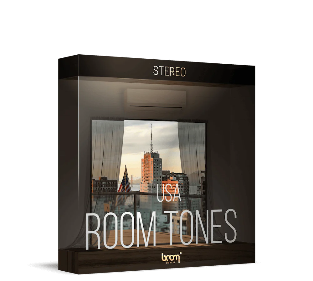 Boom Room Tones USA Stereo Sound Effects Library – Professional Audio Software & Plugin - Image 2