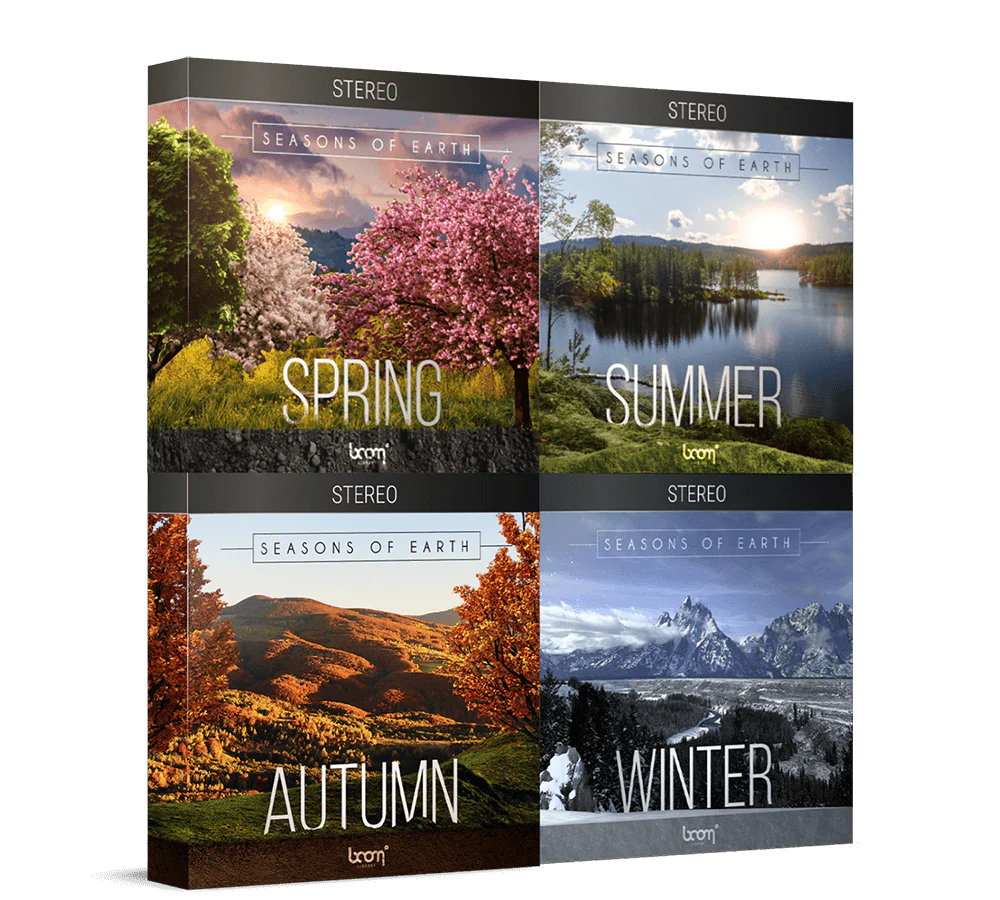 Boom Seasons of Earth Bundle Stereo: Seasonal Ambience Bundle – Professional Audio Software & Plugin - Image 2
