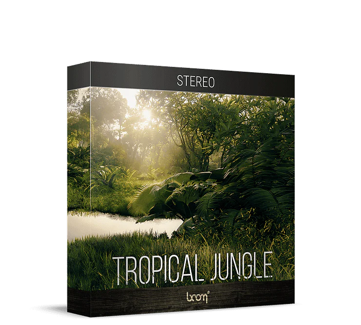 Boom Tropical Jungle STEREO: Tropical Jungle Ambience – Professional Audio Software & Plugin