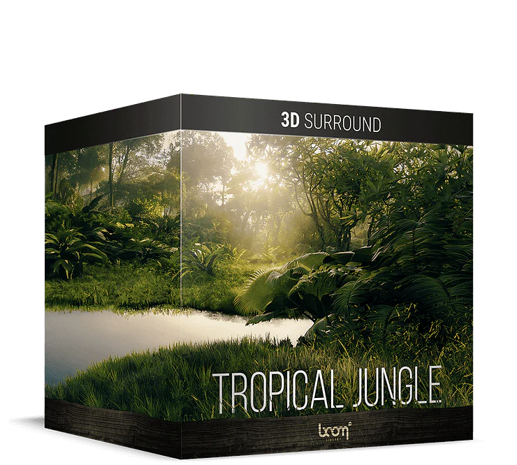 Boom Tropical Jungle SURROUND: Tropical Jungle Ambience – Professional Audio Software & Plugin - Image 2
