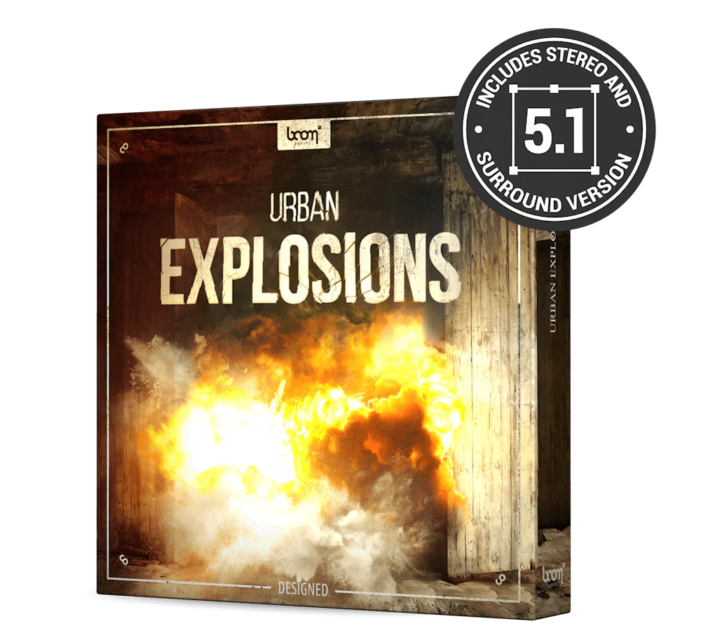 Boom Urban Explosion Sound Effects – Professional Audio Software & Plugin - Image 2