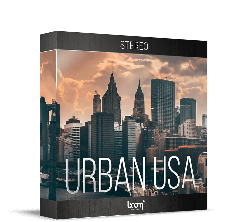 Boom Urban USA Stereo Sound Effects – Professional Audio Software & Plugin