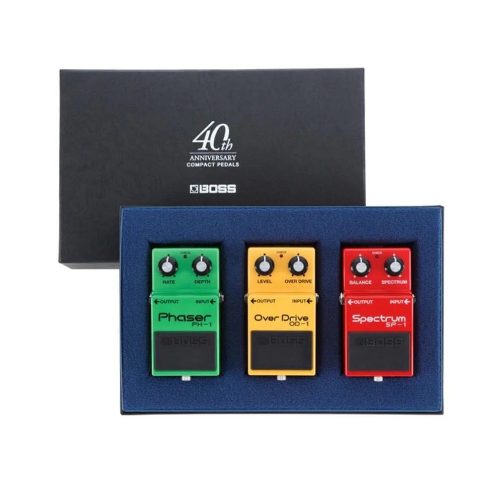 Boss BOX-40 Compact Pedal 40th Anniversary Box Set