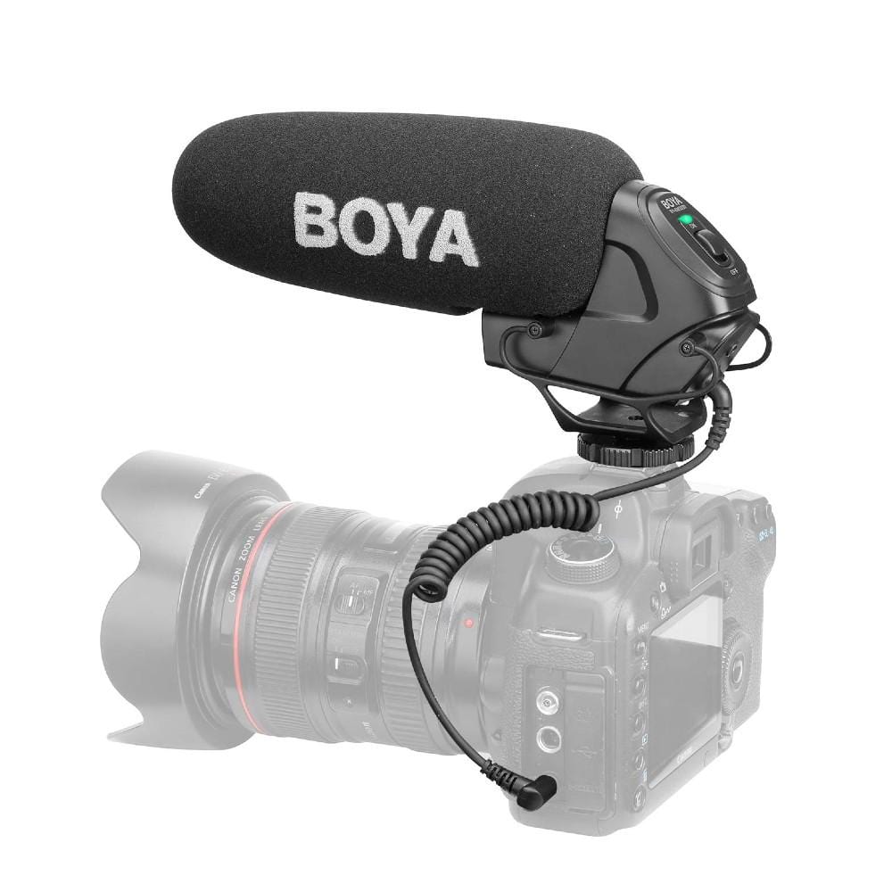 Boya BY-BM3030 On-Camera Super-Cardioid Condenser Shotgun Microphone - Image 4