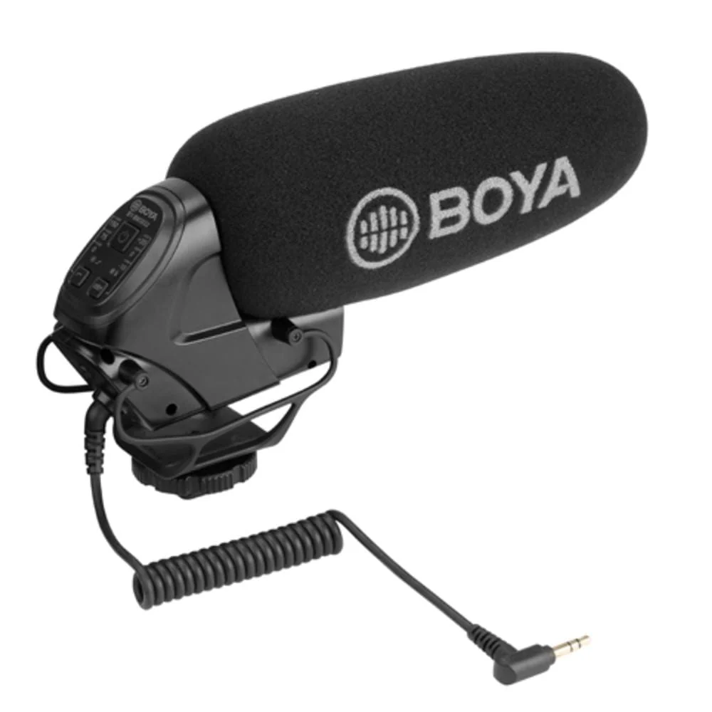 Boya BY-BM3032 Directional On-Camera Super-Cardioid Shotgun Condenser Microphone