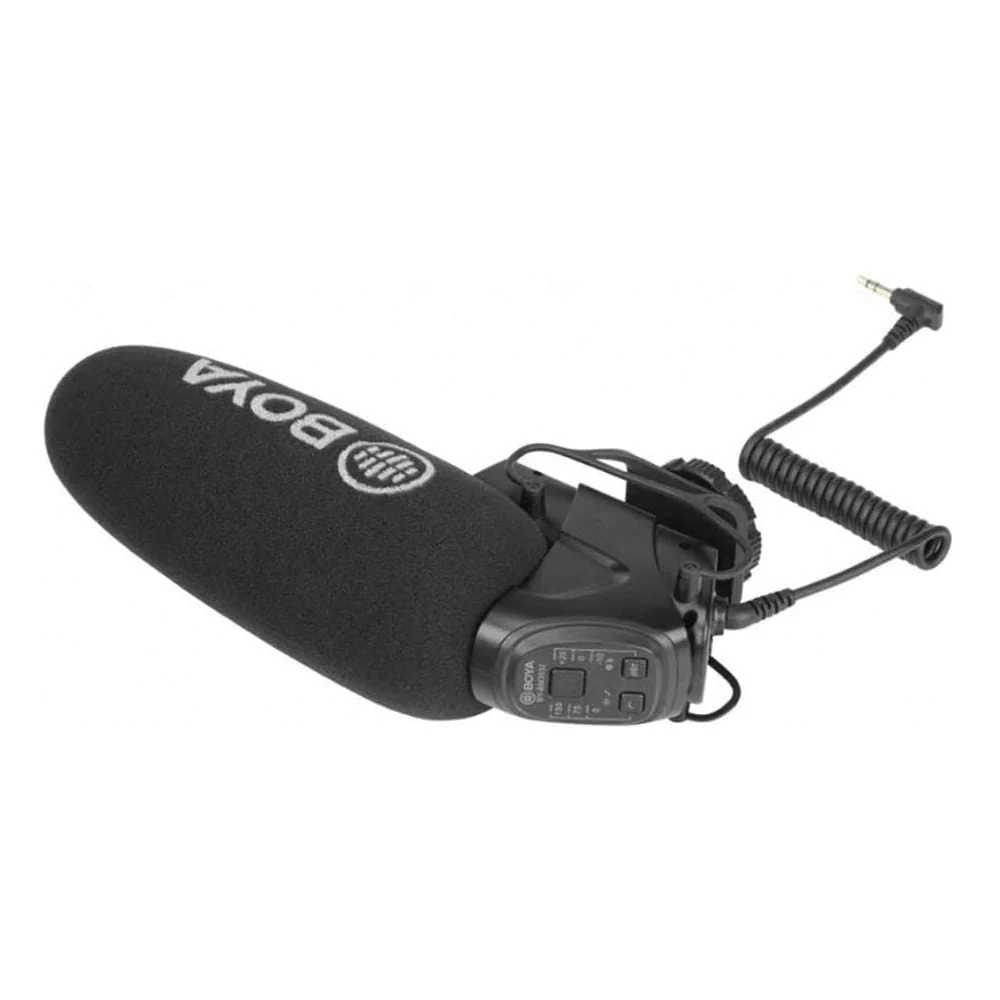 Boya BY-BM3032 Directional On-Camera Super-Cardioid Shotgun Condenser Microphone - Image 5