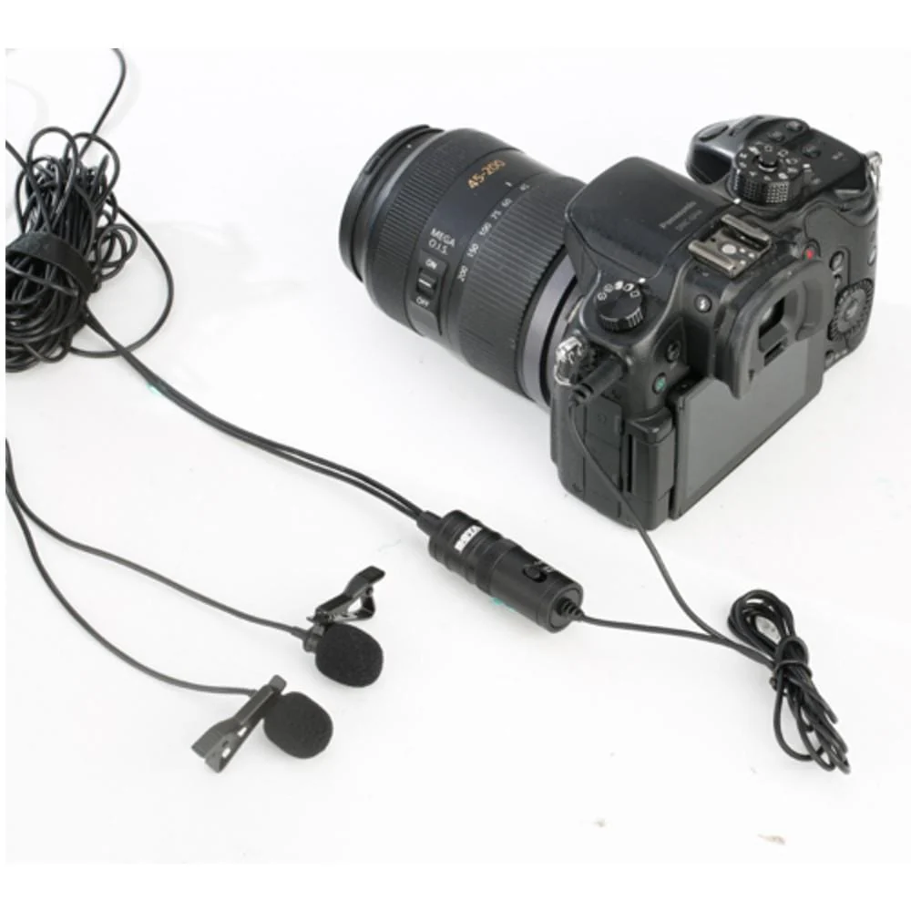 Boya BY-M1DM Dual Omni-Directional Lavalier Condenser Microphone - Image 4