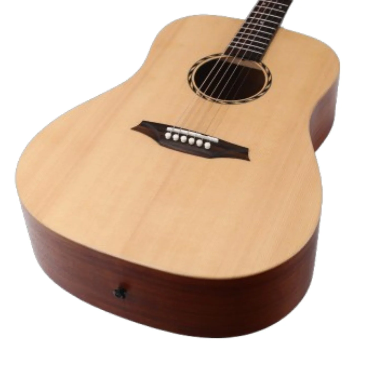 Bromo BAT1N Tahoma Dreadnought 6 String Acoustic Guitar - Image 3