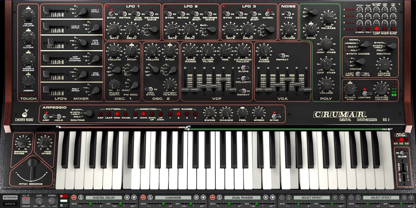 Cherry Audio Crumar DS-2 Synthesizer - Image 3
