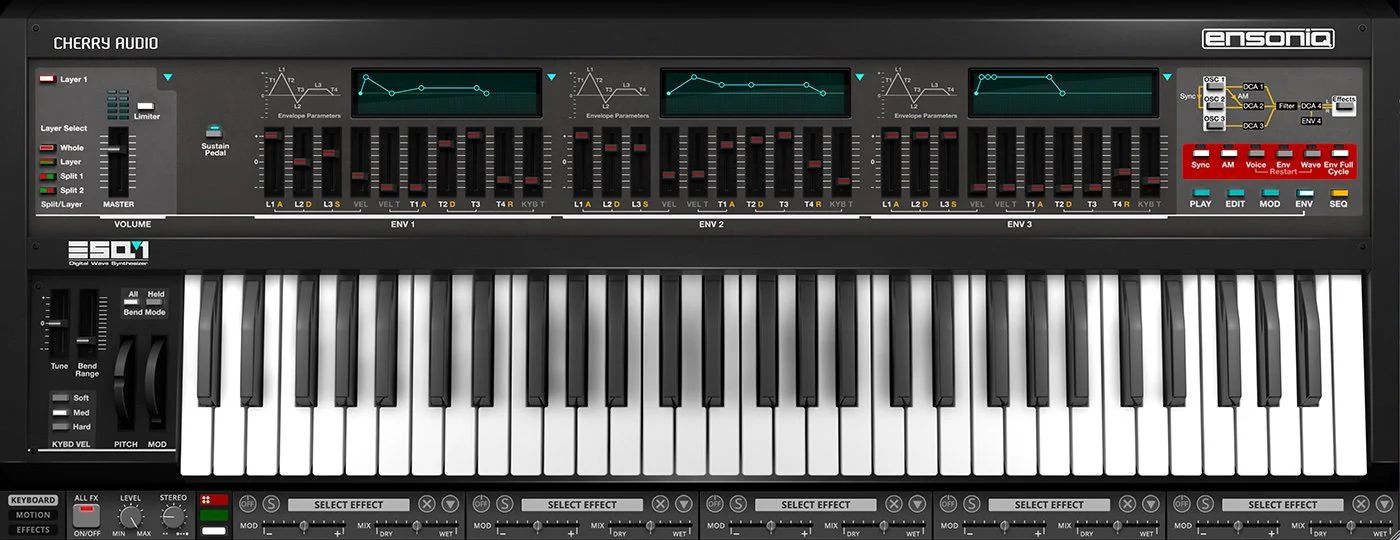 Cherry Audio Ensoniq ESQ-1 - Image 4