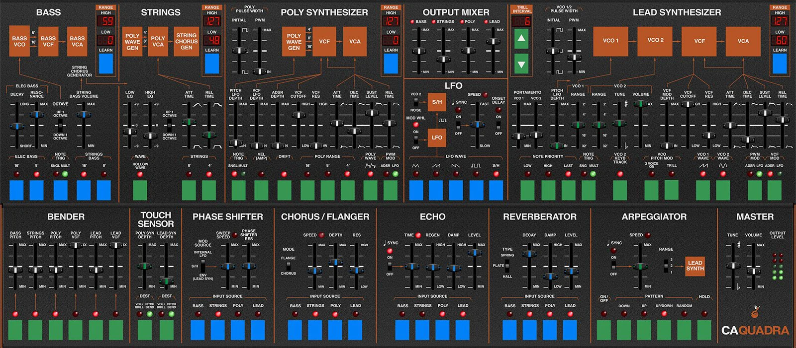 Cherry Audio Quadra Synthesizer – Professional Audio Software & Plugin - Image 4