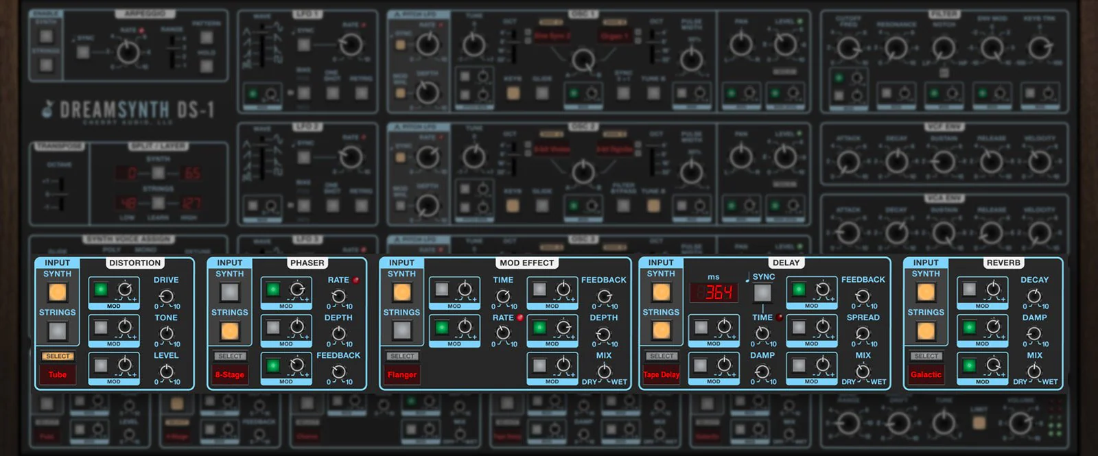 Cherry Audio Dreamsynth Synthesizer – Professional Audio Software & Plugin - Image 6