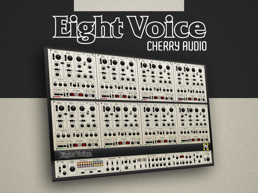 Cherry Audio Eight Voice Synthesizer – Professional Audio Software & Plugin - Image 2