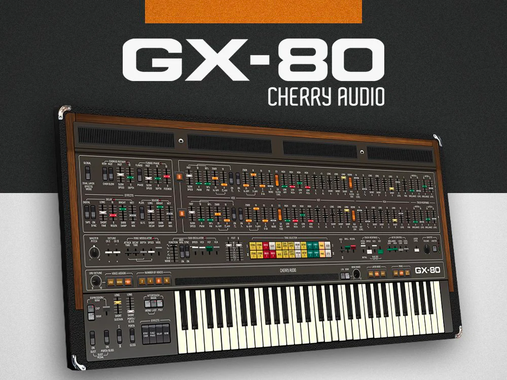 Cherry Audio GX-80 Synthesizer – Professional Audio Software & Plugin - Image 2