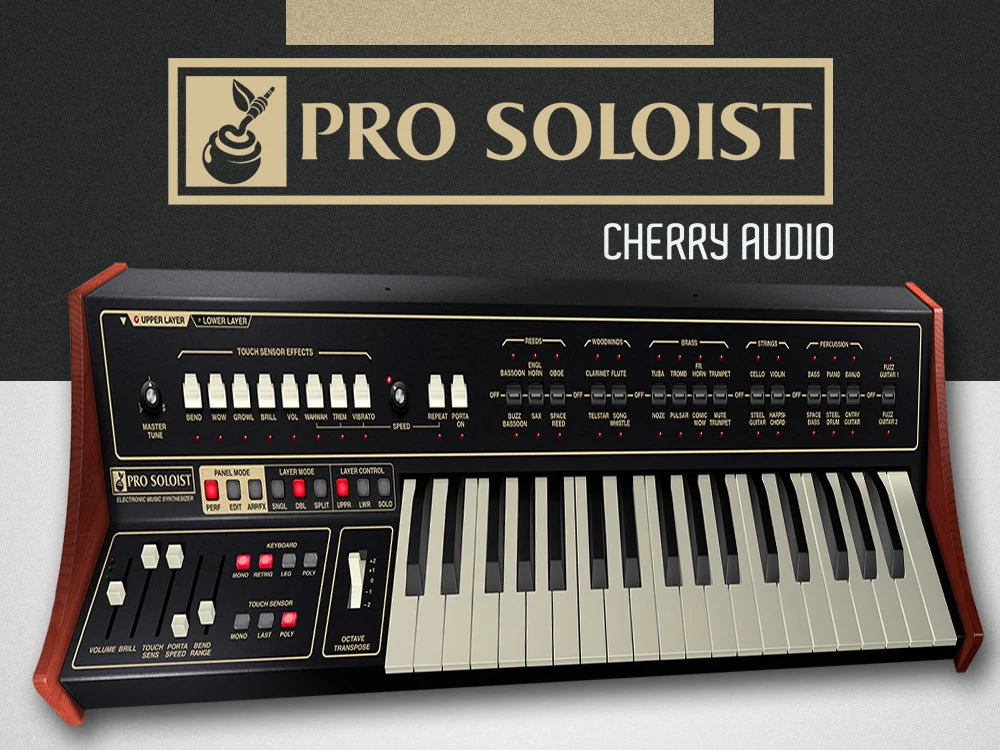 Cherry Audio Pro Soloist Synthesizer – Professional Audio Software & Plugin - Image 2