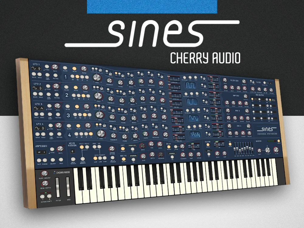 Cherry Audio Sines Synthesizer – Professional Audio Software & Plugin - Image 2