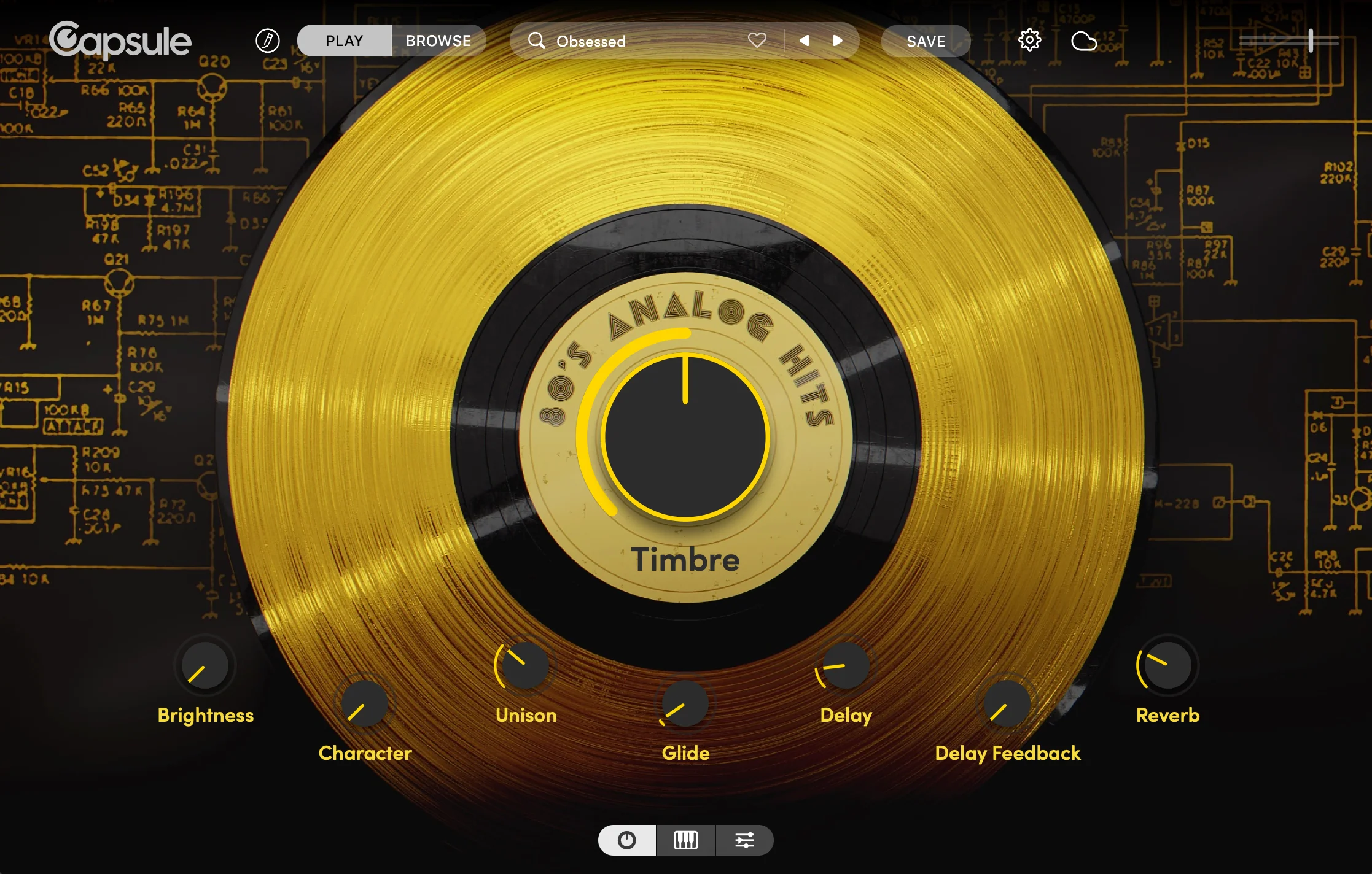 Capsule 80s Analog Hits: Vintage Analog Synthesizer – Professional Audio Software & Plugin