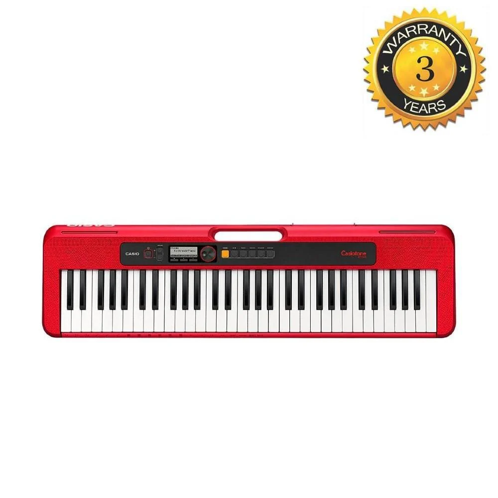 Casio Casiotone CT S200 61 Key Portable Keyboard with Adapter, Polishing Cloth, Dust Cover, Online Lessons, Warranty & Ebook - Image 16
