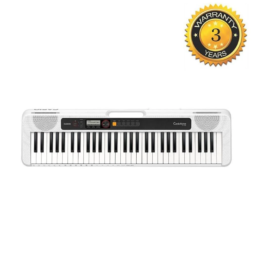 Casio Casiotone CT S200 61 Key Portable Keyboard with Adapter, Polishing Cloth, Dust Cover, Online Lessons, Warranty & Ebook - Image 9