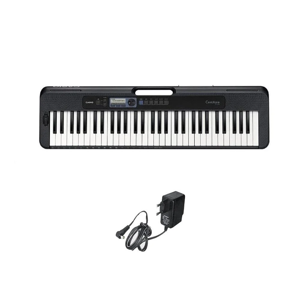 Casio Casiotone CT S300 61 Key Portable Keyboard with Adapter, Polishing Cloth, Dust Cover, Online Lessons, Warranty & Ebook - Image 3