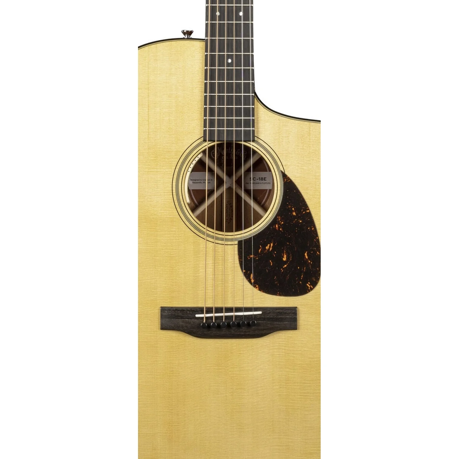 CF Martin SC-18E LR Baggs Anthem 6 String Electro Acoustic Guitar - Image 2
