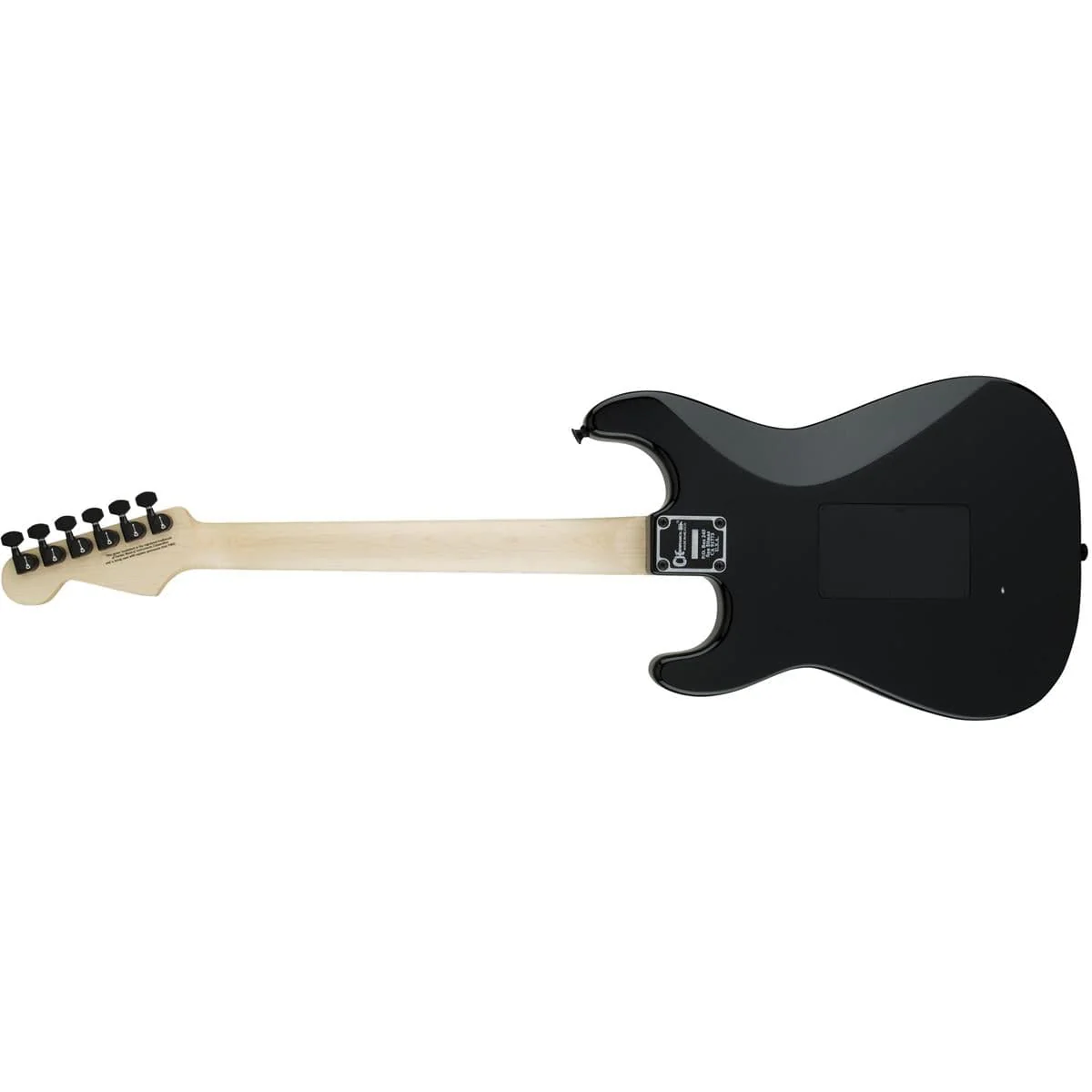 Charvel Pro-Mod So-Cal Style 1 HH FR Ebony 6 String Electric Guitar - Gloss Black - Image 3