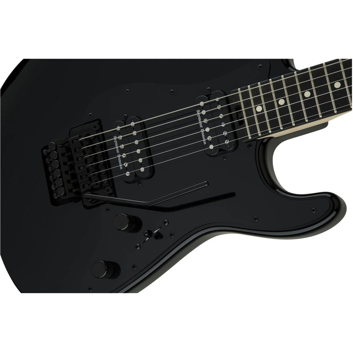 Charvel Pro-Mod So-Cal Style 1 HH FR Ebony 6 String Electric Guitar - Gloss Black - Image 6