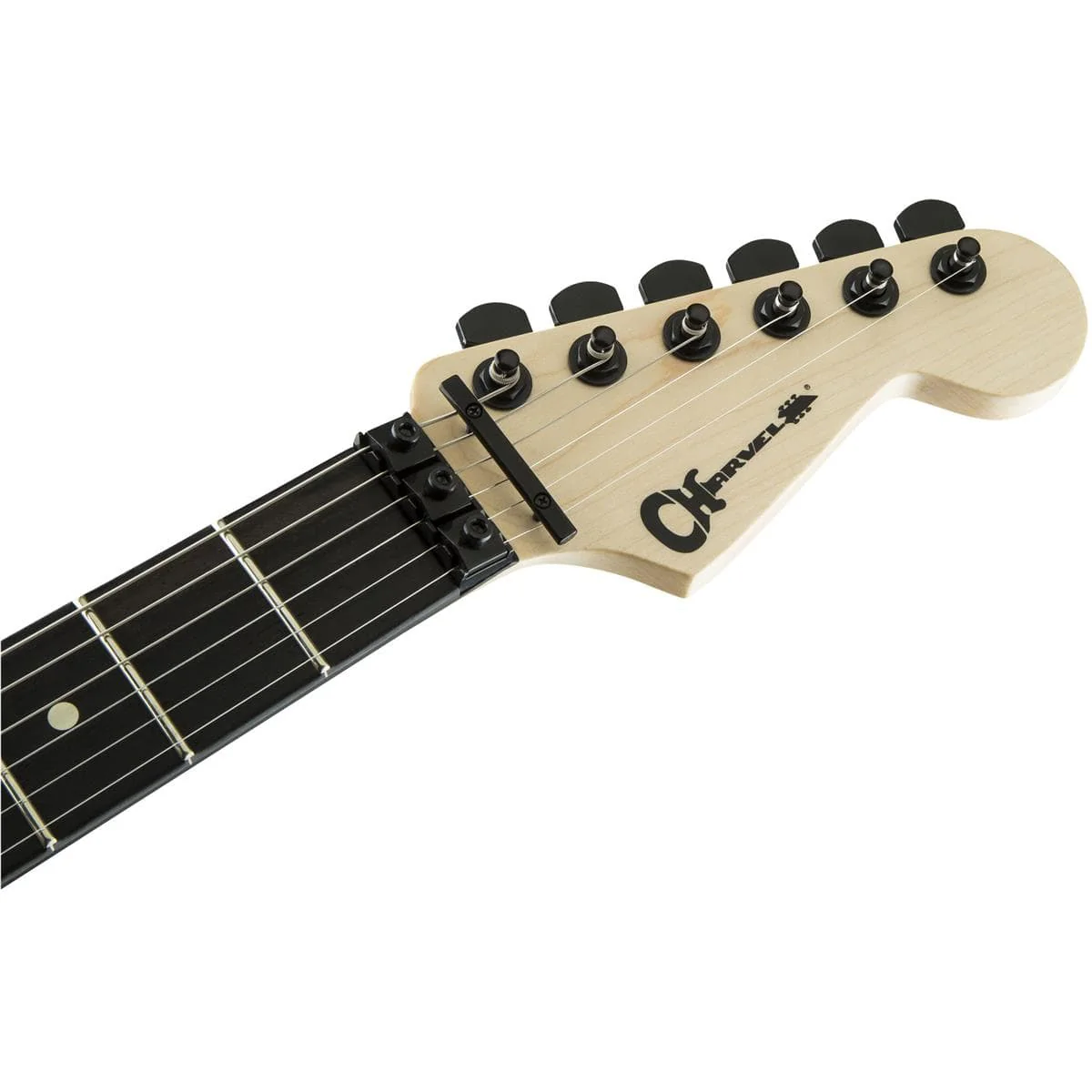 Charvel Pro-Mod So-Cal Style 1 HH FR Ebony 6 String Electric Guitar - Gloss Black - Image 8
