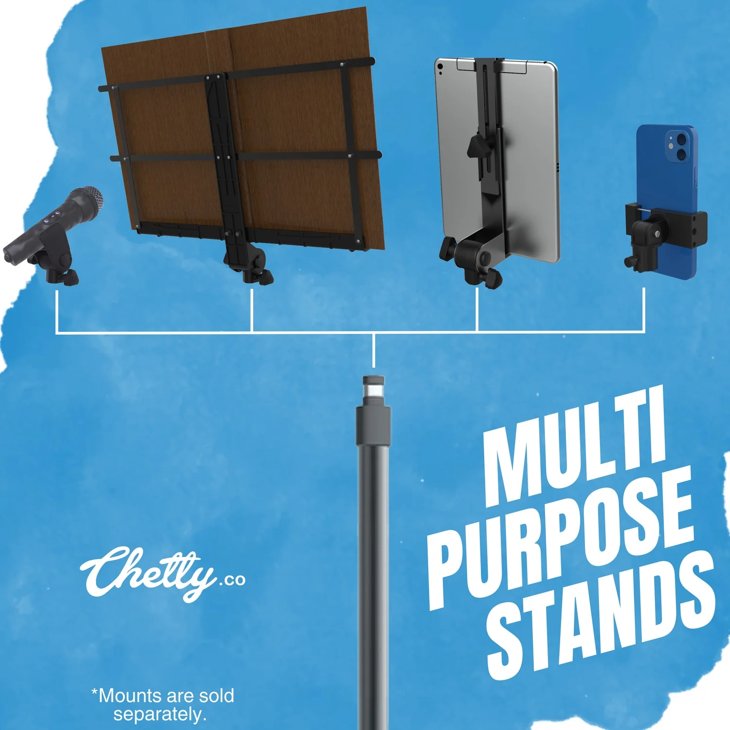 Chetty DT29 Collapsible Tripod Phone Stand - Image 6