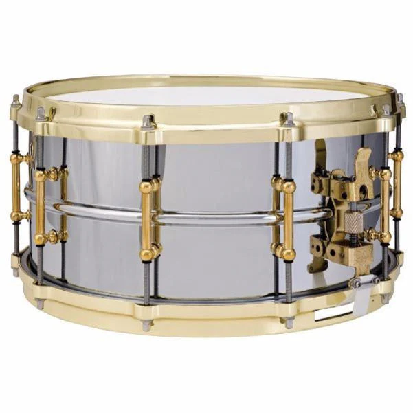 Chrome-plated Brass 6-1/2inchx14inch Snare Drum