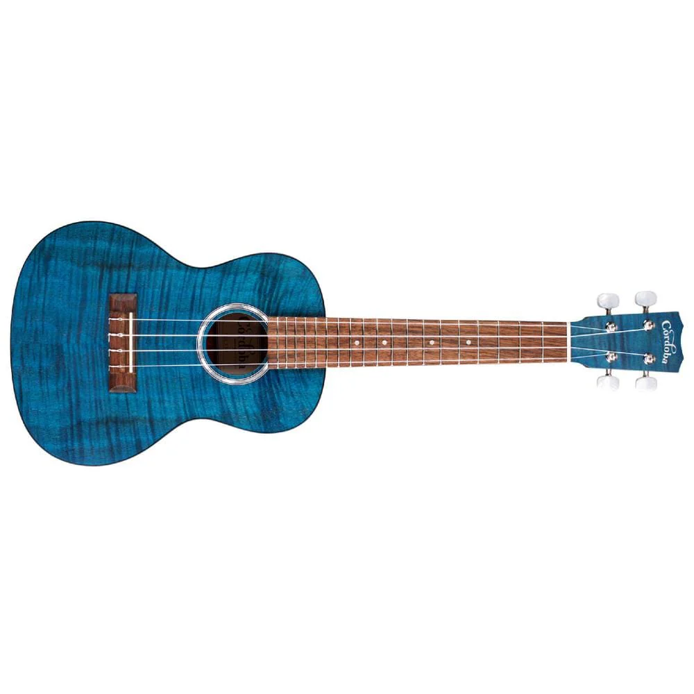 Cordoba 15CFM Flamed Mahogany Concert Ukulele - Image 5