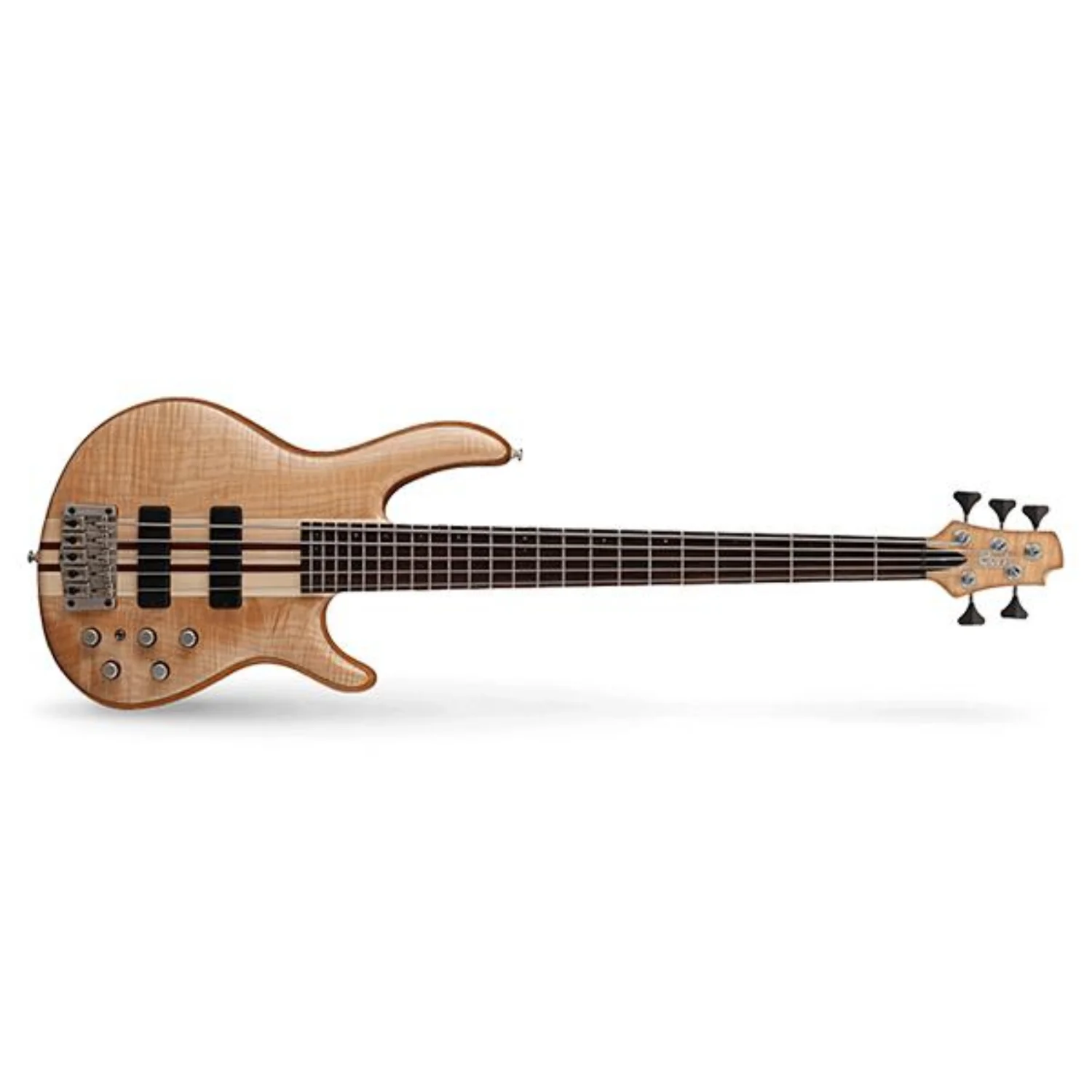 Cort A5 PLUS FMMH 5 String Bass Guitar - Panga Panga Fretboard - Image 2