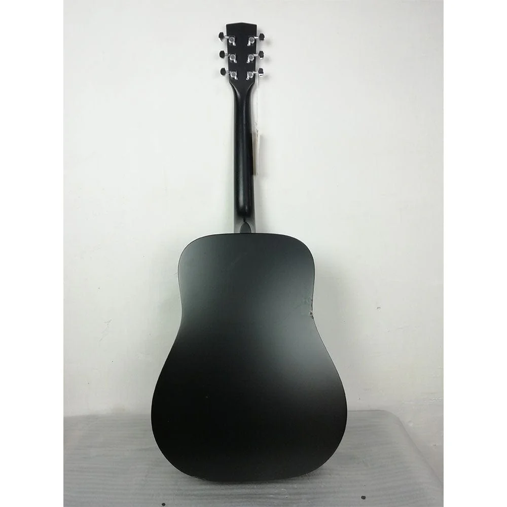 Cort AD810E Dreadnought Electro Acoustic Guitar - Black Satin - Open Box B Stock - Image 9