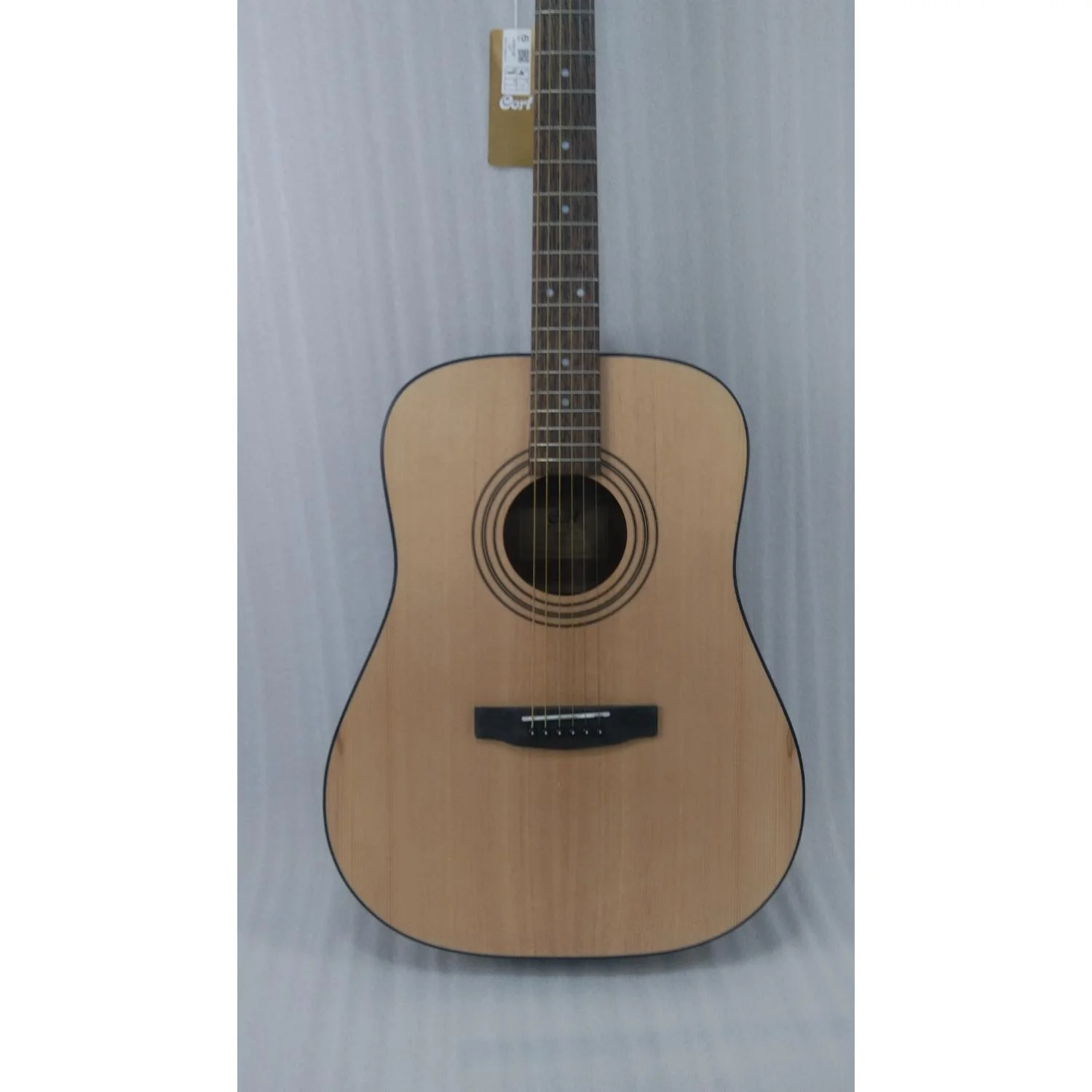 Cort AD810E Dreadnought Electro Acoustic Guitar - Open Pore Natural - Open Box - Image 11