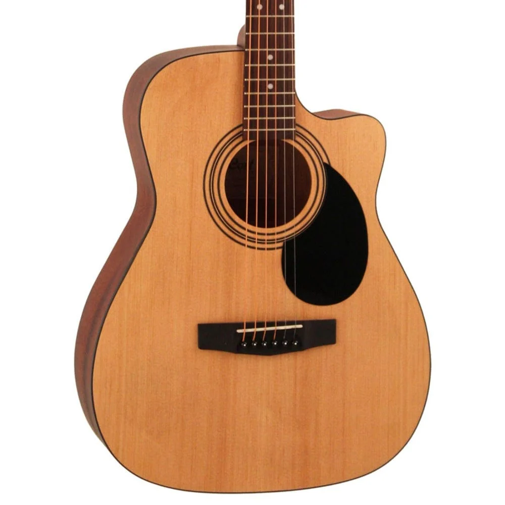 Cort AF500C Standard Series Cutaway 6 String Acoustic Guitar - Image 30