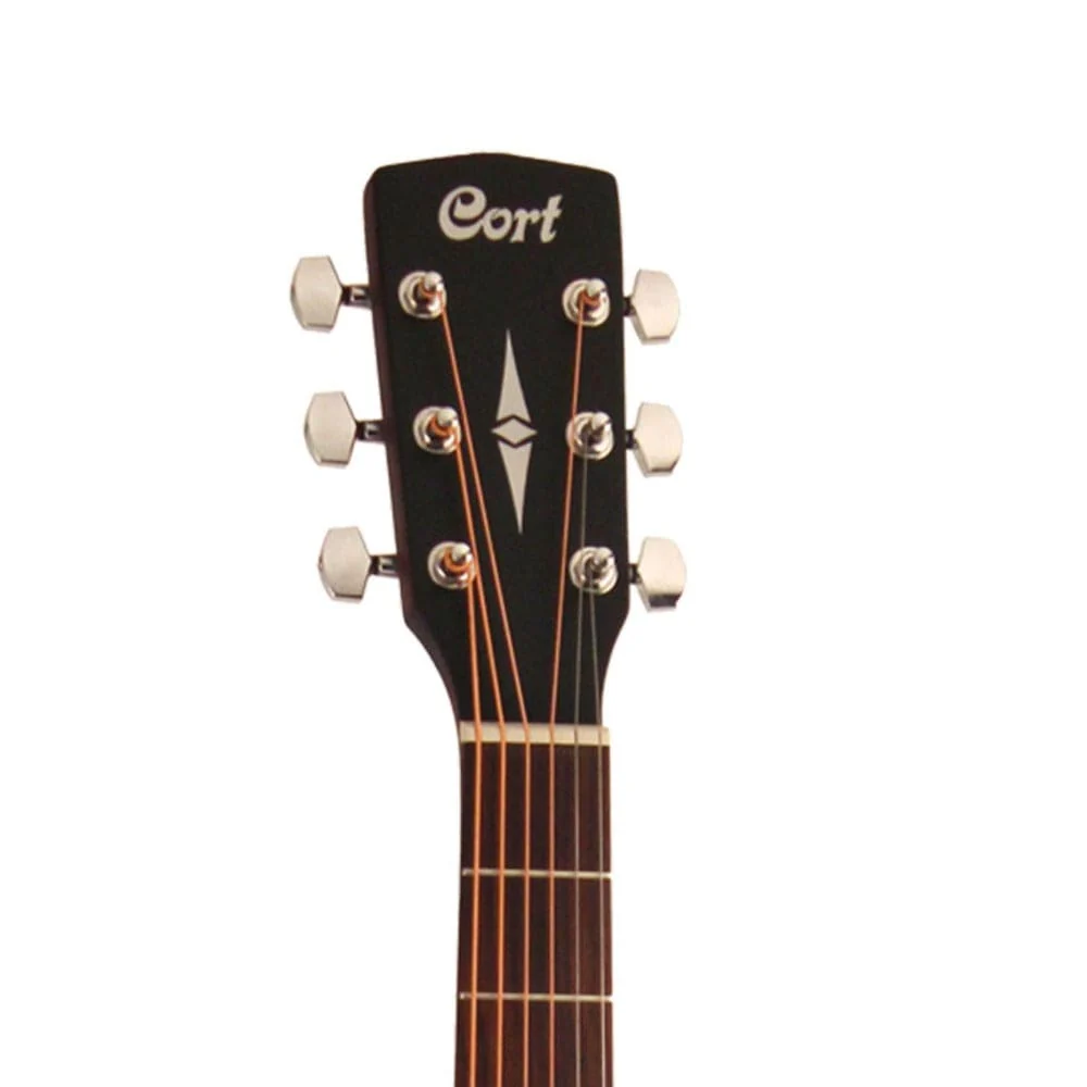 Cort AF500C Standard Series Cutaway 6 String Acoustic Guitar - Image 33