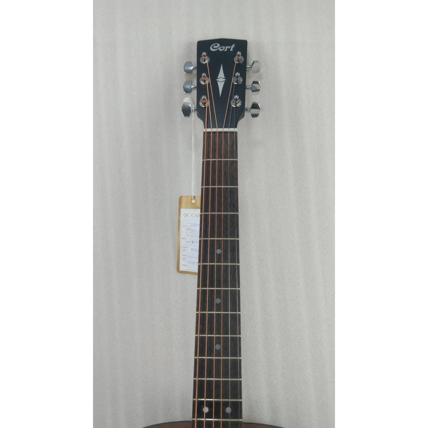 Cort AF510M-OP Concert Body 6 String Acoustic Guitar - Open Pore - Open Box B Stock - Image 12