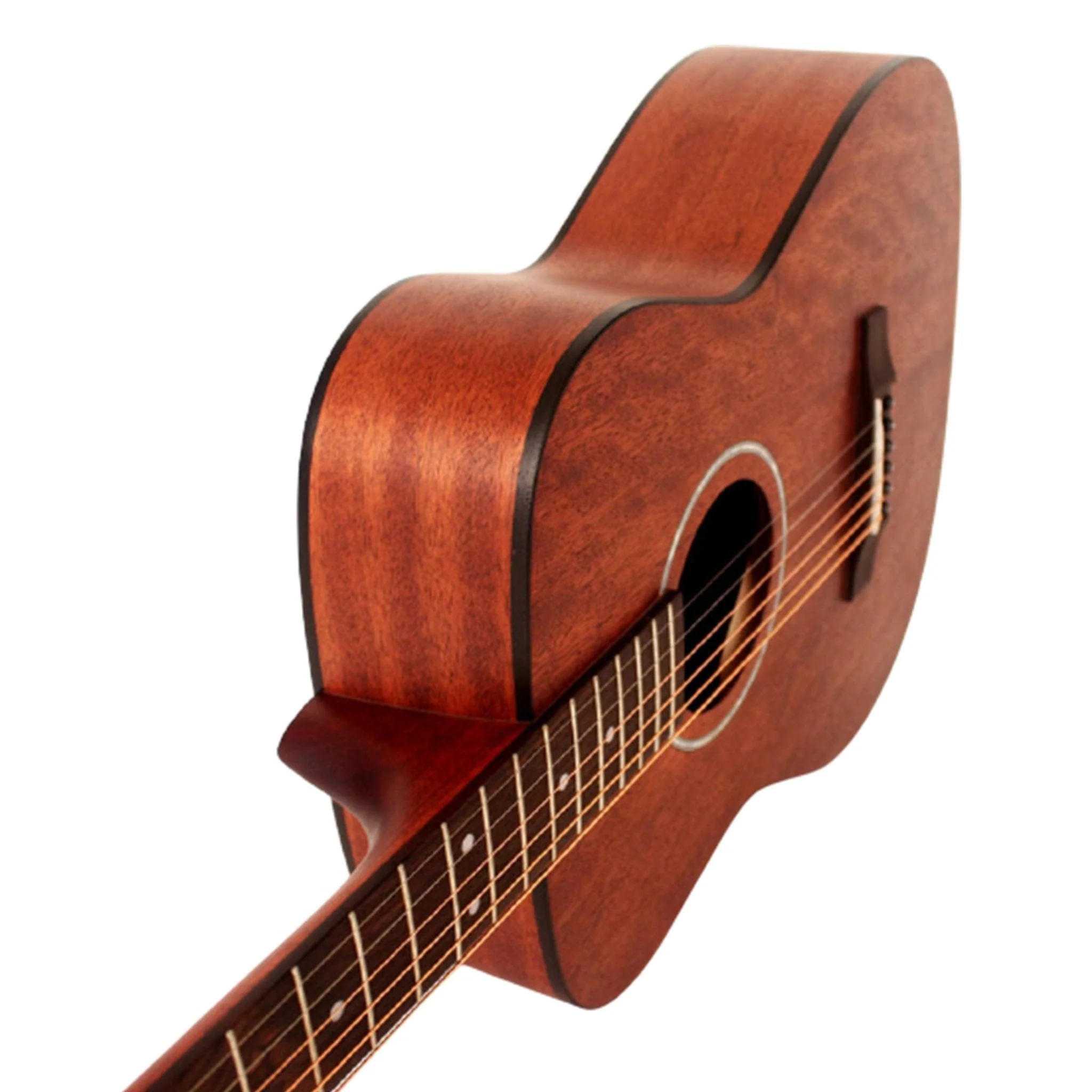 Cort AF510M-OP Concert Body 6 String Acoustic Guitar - Open Pore - Open Box - Image 7
