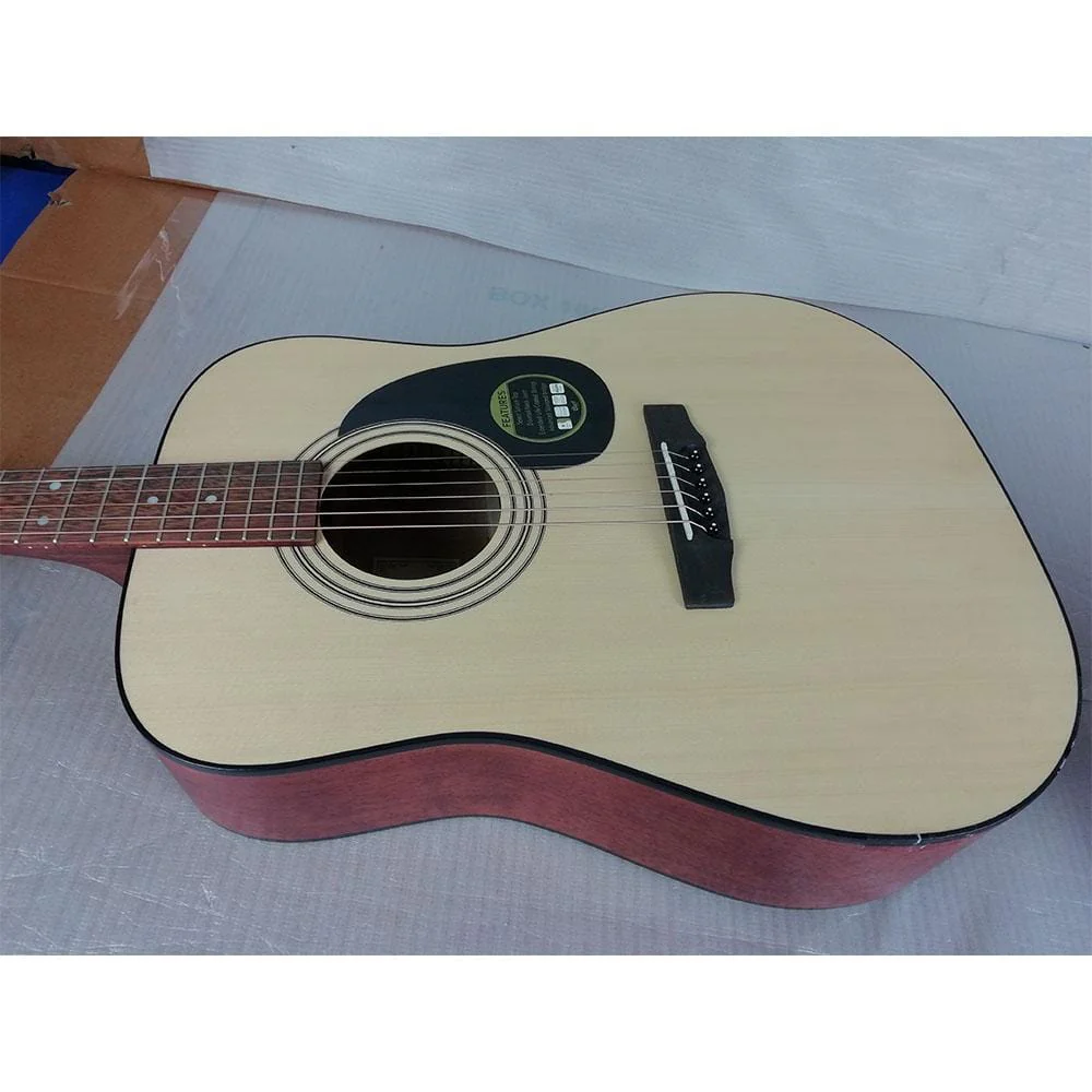 Cort AD810 Dreadnought Acoustic Guitar with E-Book - Open Box B Stock - Image 10