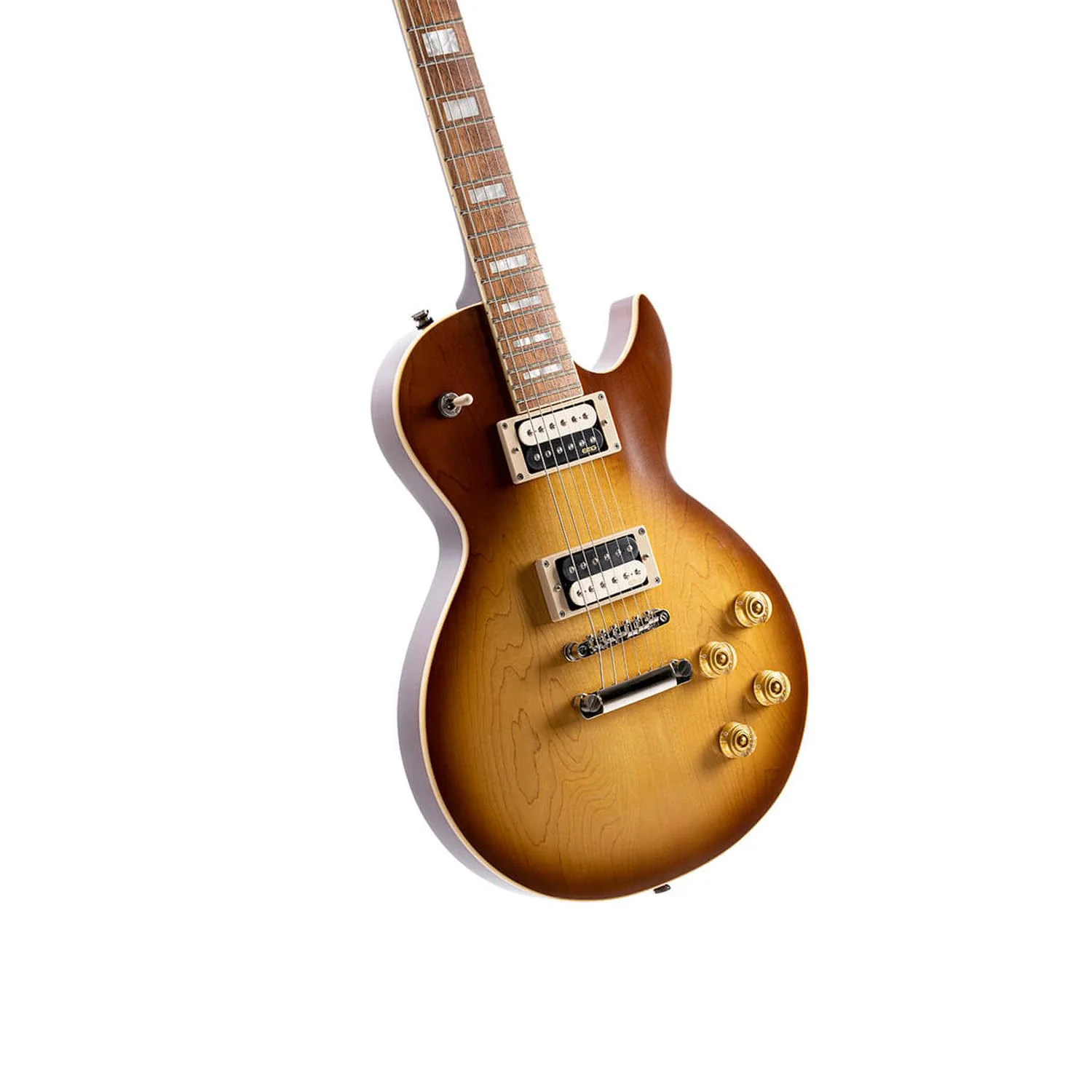 Cort CR300-ATB 6-String Electric Guitar - Aged Vintage Burst - Image 3